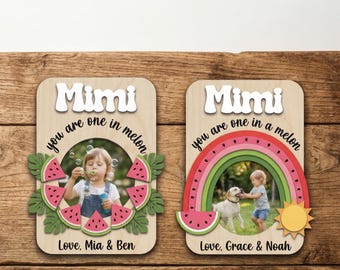 Photo fridge magnet personalized fridge magnet with photo for Grandma gift picture magnet photo frame magnet gift personalized photo F752