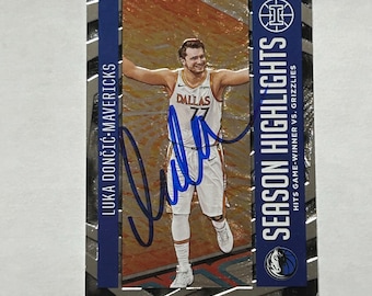 Luka Doncic 2019 Rookie Autograph Facsimile Printed Patch RP
