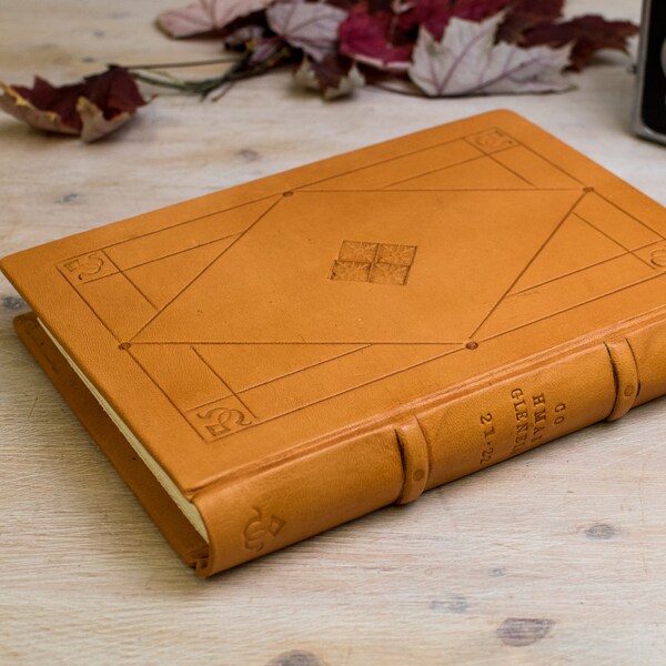 Orange Journal Etsy
