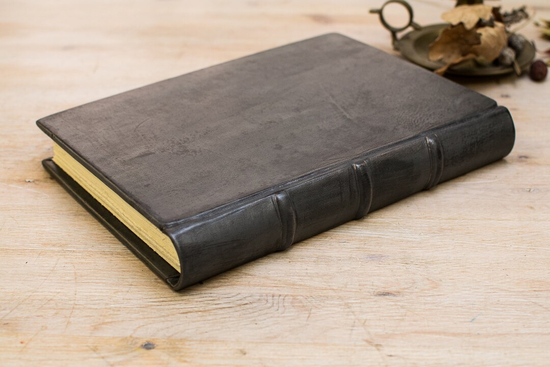 Grey Notebook Personalized, B5 Hardcover Journal, A5 Hardback Notebook