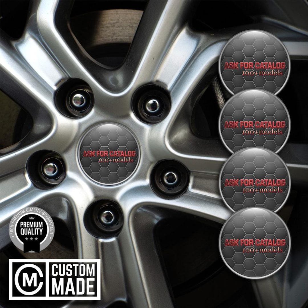Wheel Rim Inserts Import Wheel Badges, 3D Sport Rim Labels, Glossy Center Cap Inserts for ...