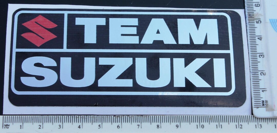 Suzuki Racing Sticker Team Suzuki Road Racing Sticker. (ref.a15) - Etsy UK