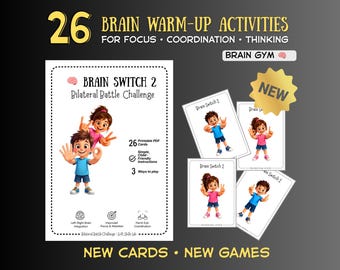 Brain Switch 2 | Brain Warm-Up Activities | Bilateral Coordination & Focus Games