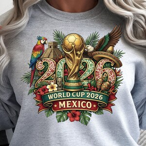 Mexican culture inspired World Cup 2026 soccer graphic design