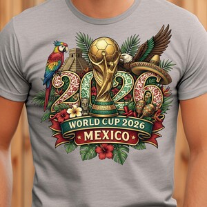 Mexico themed soccer design PNG for sublimation printing
