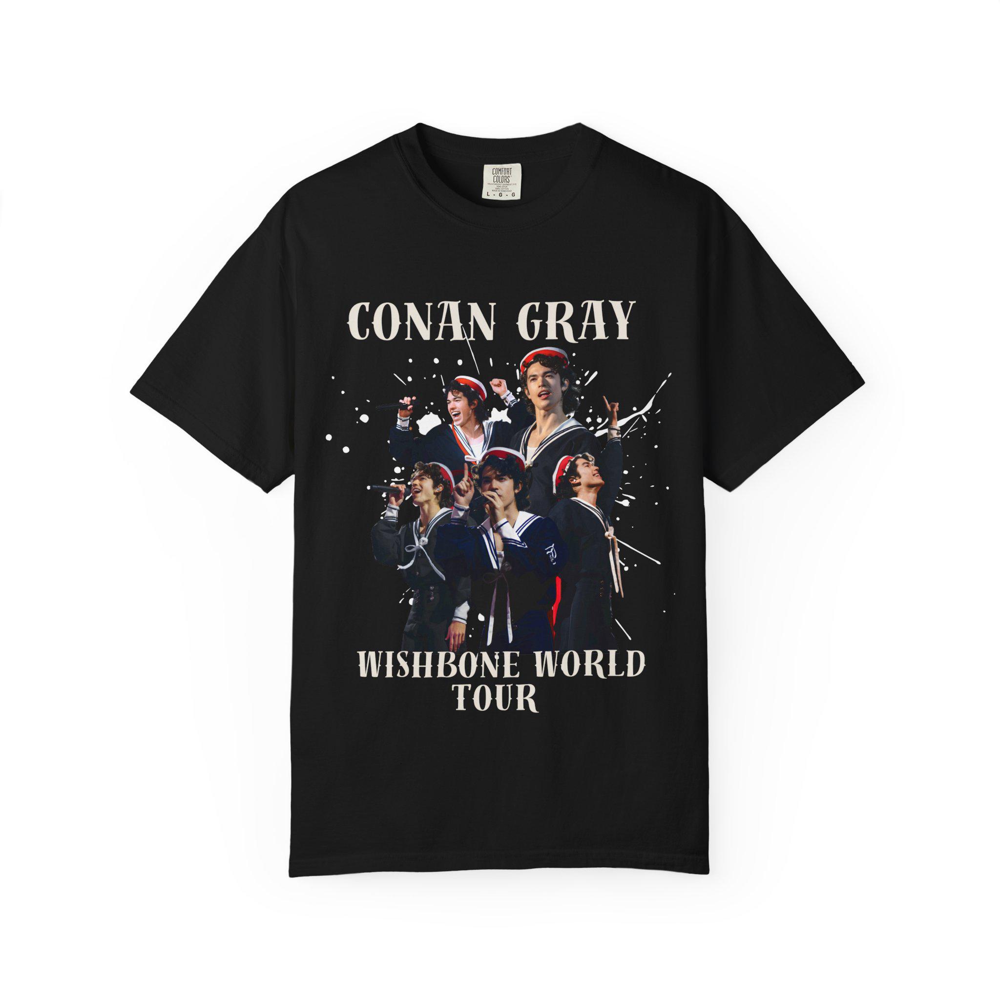 Conan Gray Wishbone World Tour 2026 PNG Transparent Background Ready to ...