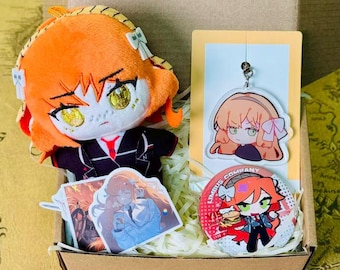 Inspired by Limbus Company , Ishmael Gift Set, Handmade Anime Plush Toy