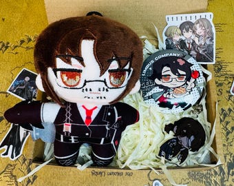 Inspired by Limbus Company , Gregor Gift Set, Handmade Anime Plush Toy