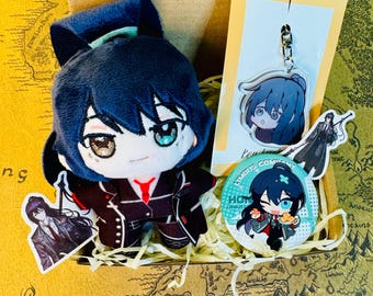 Inspired by Limbus Company , Hong Lu Gift Set, Handmade Anime Plush Toy