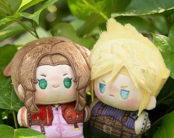 Cloud Strife - Final Fantasy VII Crochet Chibi Plush. 7 Inch Plush