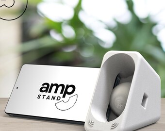 Soporte acústico para teléfono