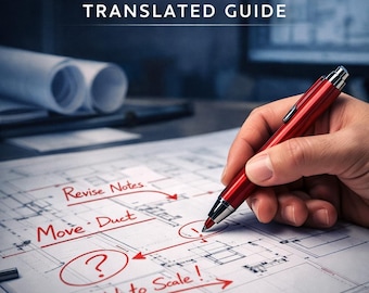 Red Pen Markups Quick Guide | Understanding Drawing Corrections