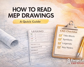How to Read MEP Drawings | Quick Guide for Beginners