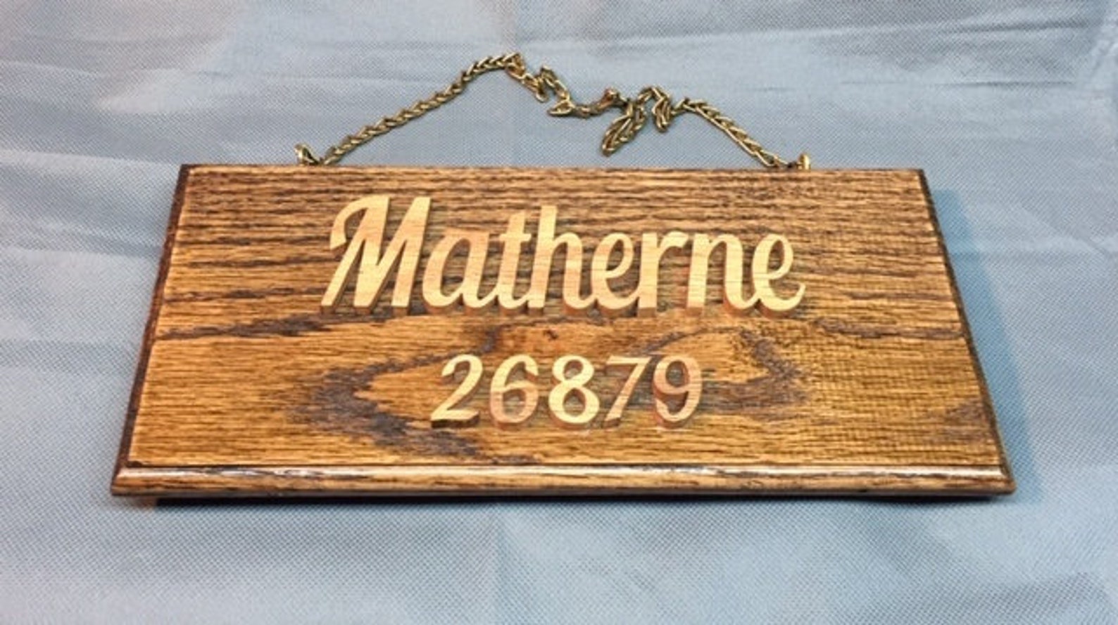 Mailbox Name sign Etsy