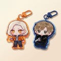 Leon Grace Keychain Charm, Resident Evil 9 Fan Art Keychains product logo