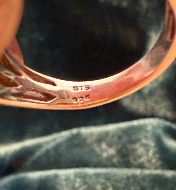 Multi-Gem Rainbow Sterling Silver Statement Ring - image 6