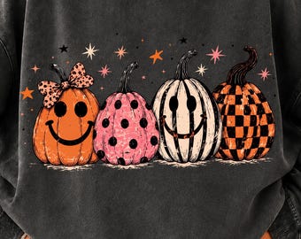 Boho Pumpkin PNG, Preppy Fall Pumpkin Sublimation, Thanksgiving png, Coquette Autumn Shirt PNG, Spooky Season Png, Vintage Halloween Png