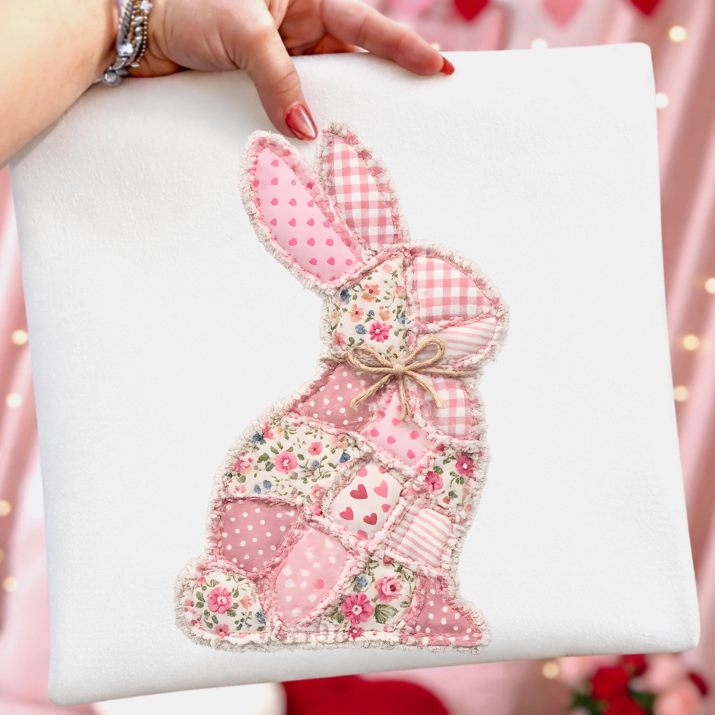 Patchwork Bunny - Etsy display picture 1