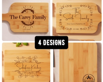 Tabla de cortar grabada personalizada | Regalo personalizado | Tabla De Cortar Personalizada