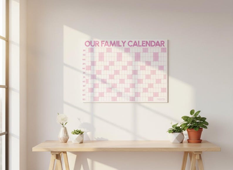 Jättestor väggkalender | Årsplanerare 2027 | Kalender för hemmakontoret bild 13
