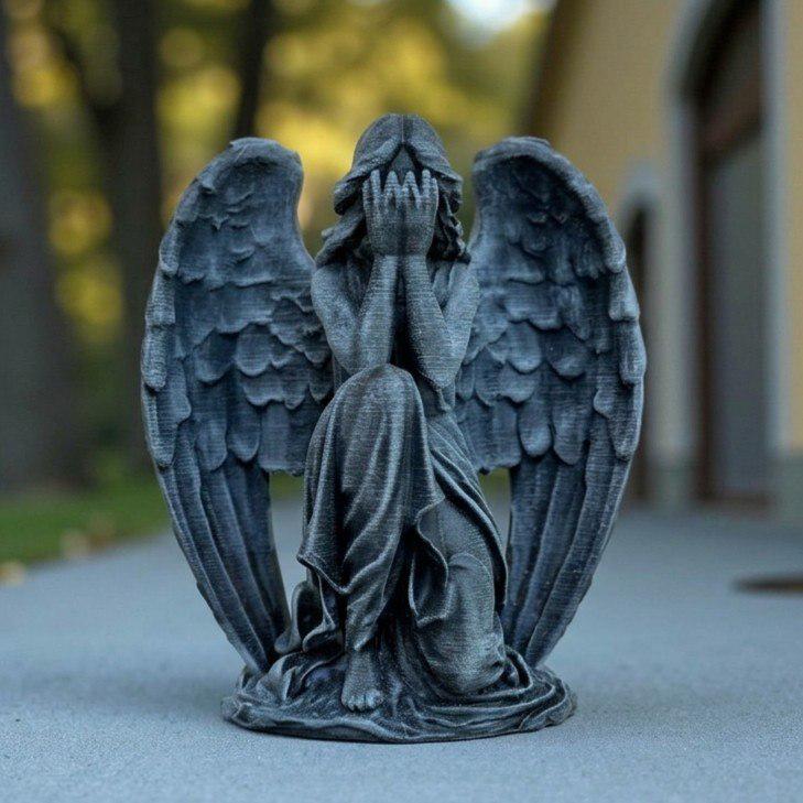 Weeping Angel Figure - Etsy