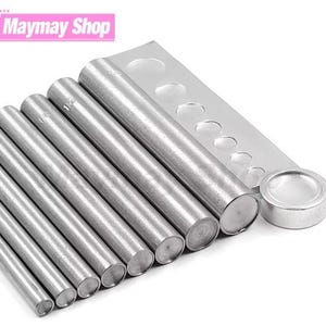Double Cap Rivet Hand Punch Tool Set – Steel Snap Rivet Stud Kit for Leather Craft, Bags, Belts, Shoes & DIY Projects