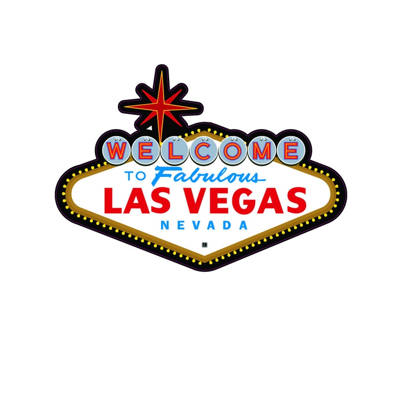 Fabulous Las Vegas Die Cut 6 Wide Sticker Decal Etsy