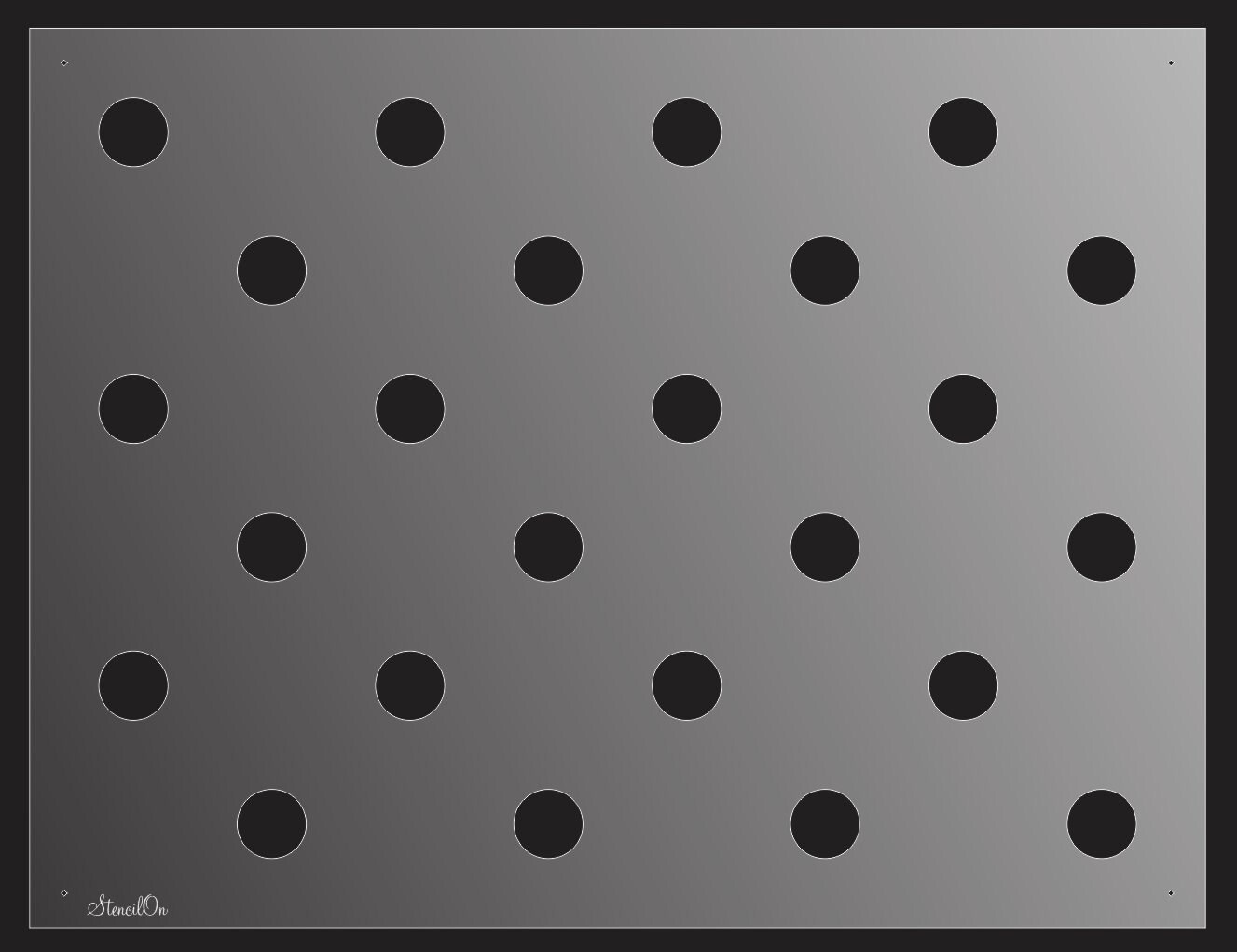 Polka Dot Stencil For Walls at Luck blog