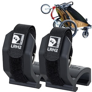 Laufrad- & Kinderfahrrad-Halterung für Thule Chariot Sport/Cross/Cab/Lite Fahrradanhänger (ab 2017) - kompatibel mit Woom, Puky u.a. - LRH2