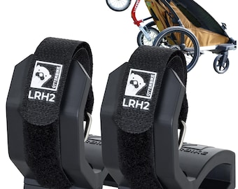 Laufrad- & Kinderfahrrad-Halterung für Thule Chariot Sport/Cross/Cab/Lite Fahrradanhänger (ab 2017) - kompatibel mit Woom, Puky u.a. [LRH2]