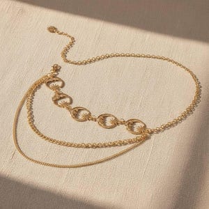 Celestial Moon Belt Gold - Etsy display picture 1
