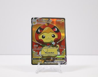 Ho-Oh Pikachu Cosplay Art Card - Textured Full Art Proxy