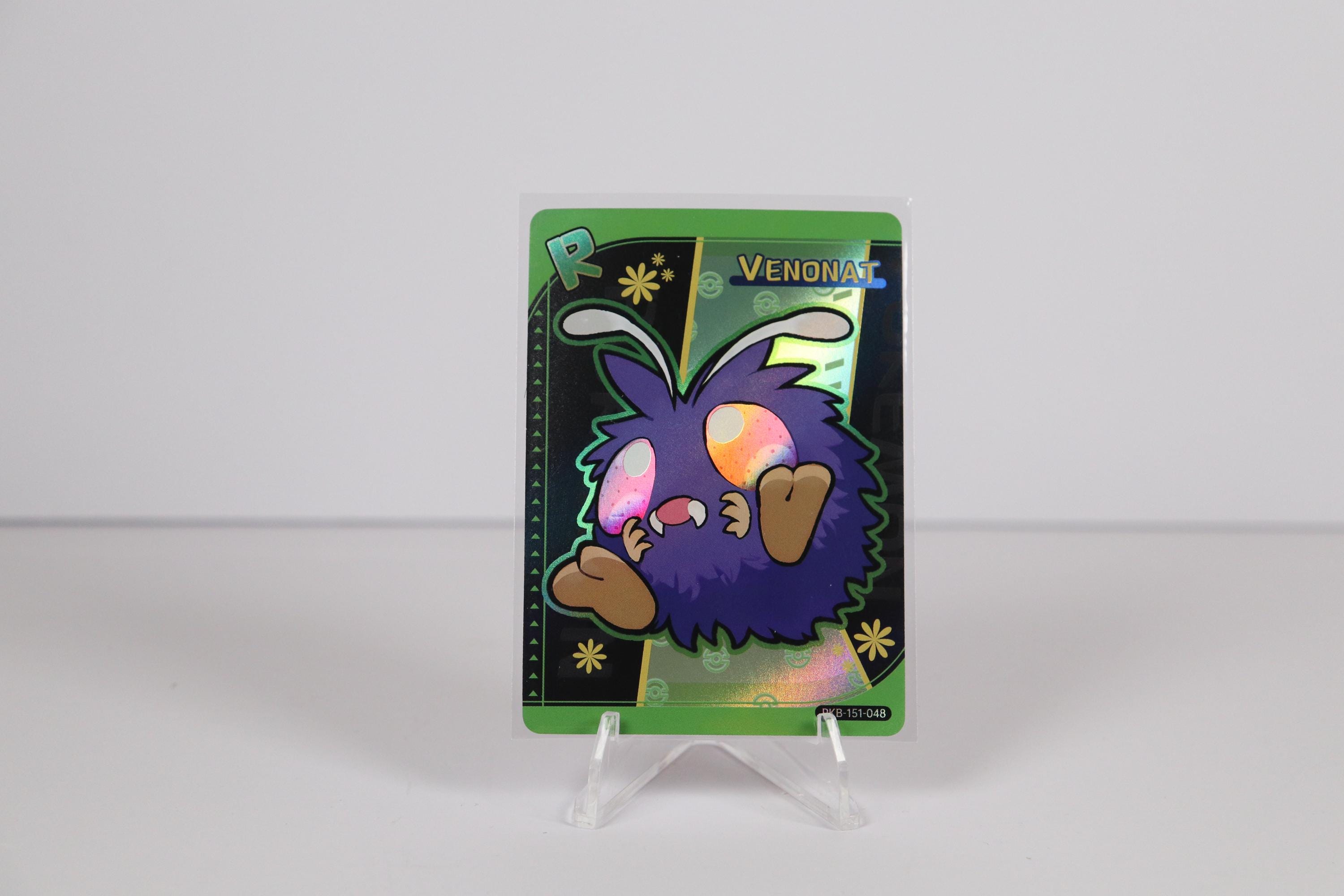 Venonat Card - Etsy Venonat Card - Etsy