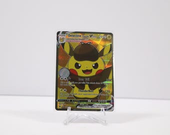 Detective Pikachu VCOS Art Card – Cosmax Evolution Fan Art Proxy