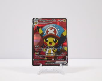 Chopper Pikachu Cosplay Art Card – One Piece Anime, Textured Full Art Proxy