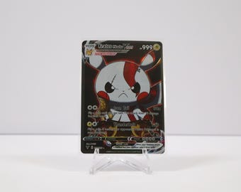 Kratos Pikachu VCOS Art Card – God of War Cosplay Proxy
