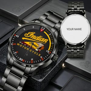 Indian motorcycle wall clock - Etsy 日本