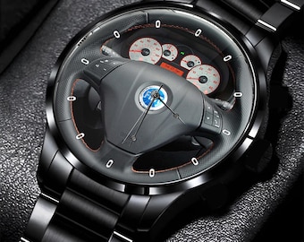 Reloj de volante Fiat Grande Punto Hatchback 2006, reloj de automóvil - Reloj de pulsera de regalo