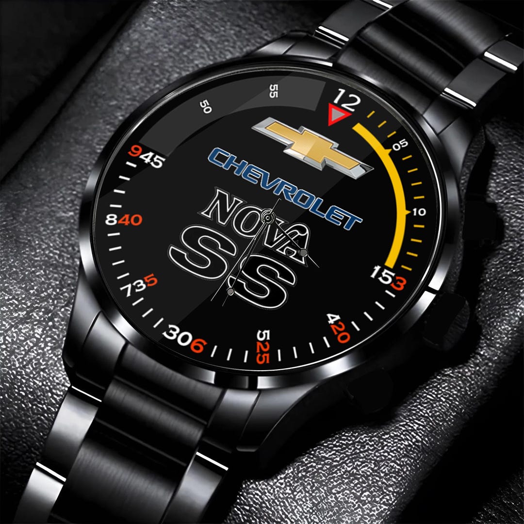 Chevy Watch Chevrolet Nova SS Car Watch, Automotive Timepiece - Gift Wristwatch - Etsy