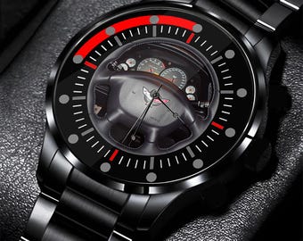 Reloj de coche con dirección para Corvette C5, reloj de pulsera de regalo.