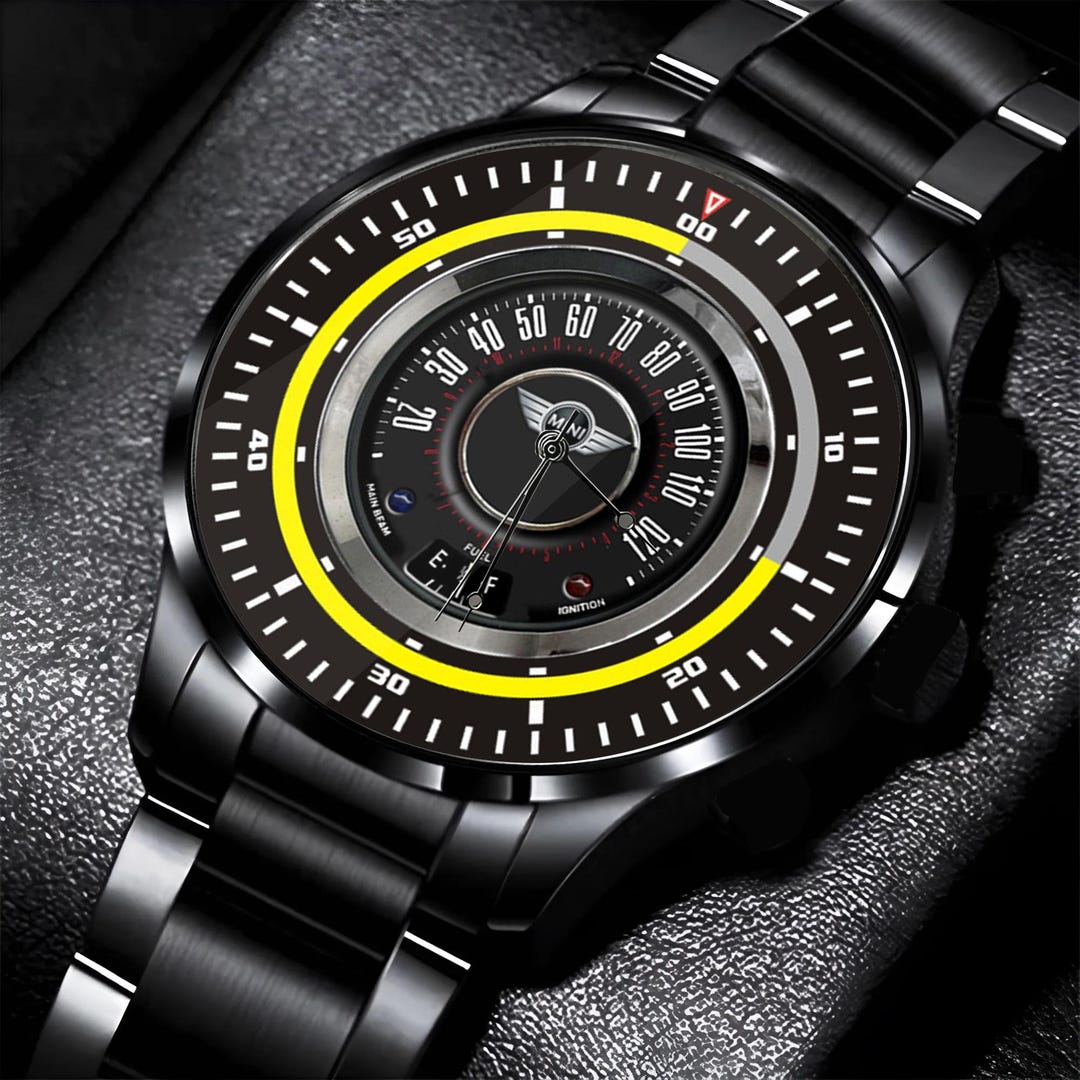Mini Cooper Speedometer Car Watch, Automotive Timepiece - Gift ...
