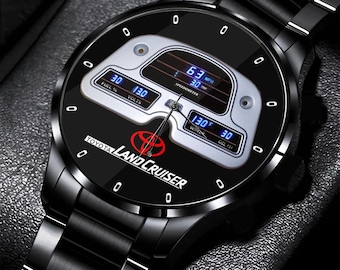 Reloj con velocímetro Toyota Land Cruiser, reloj de pulsera para automóvil - Regalo