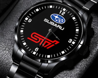 Reloj deportivo Subaru WRX STI, reloj de pulsera de regalo.
