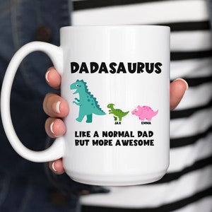 Dadasaurus Mug Mugs By SaurusGang - Design By Humans