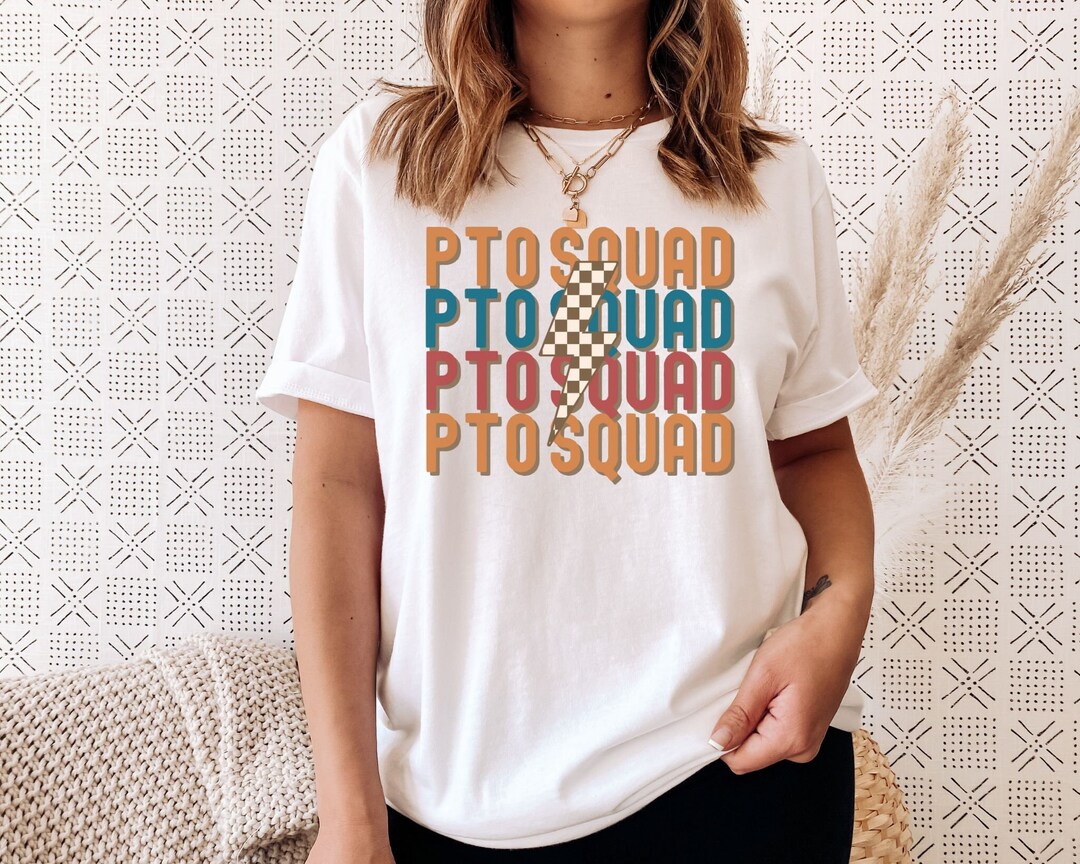 PTO Squad Shirt PTO Crew Shirt PTO Shirt Parent Teacher - Etsy