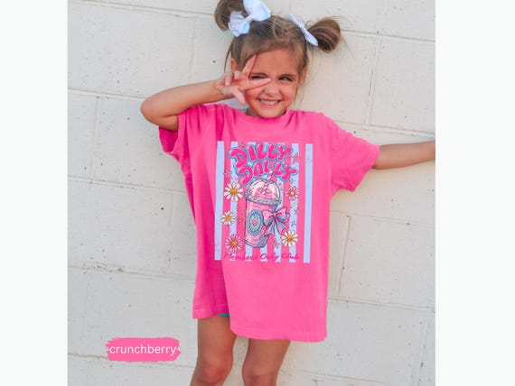 Dilly Dally Club Comfort Colors Shirt, Kids/Teens Dilly Dally tshirt, Members Only Sarcastic t-shirt, Funny Girls Trendy Summer Preppy