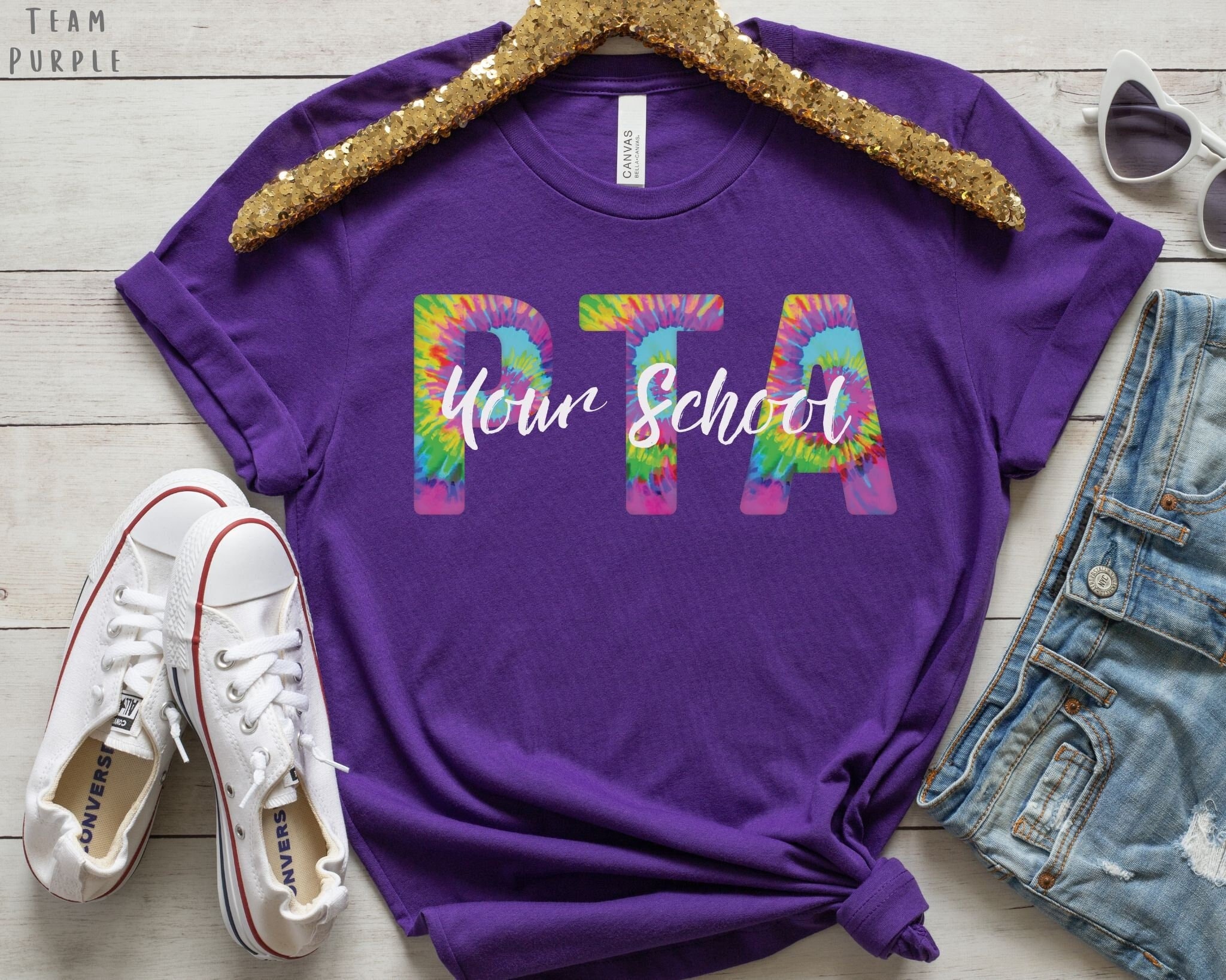 PTA Crew Shirt, Custom Parent Teacher Organization Tshirts, PTA Board ...