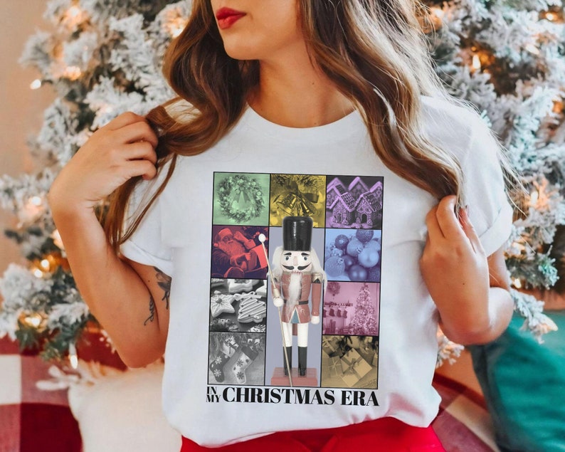 In My Christmas Era Shirt Comfort Colors Tee Trendy Womens Xmas Shirts