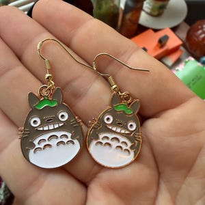 Totoro earrings - Etsy 日本