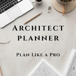 Architetto pianificatore PDF stampabile – Planner di progetto di design, modello di briefing per il cliente, foglio di lavoro per la pianificazione degli spazi, cartella di lavoro di progettazione